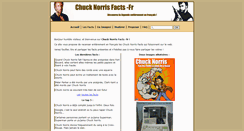 Desktop Screenshot of chucknorrisfacts.fr